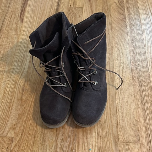 The North Face Ballard Lace Up Brown Boots Sz 10.5 - Picture 2 of 10
